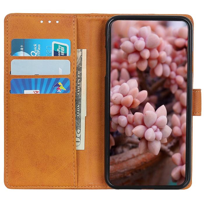 Bild 3, Samsung Galaxy A35 5G Fodral Läder Brun