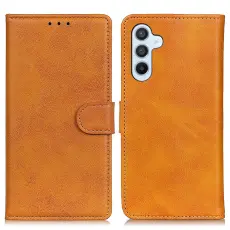 Samsung Galaxy A35 5G Fodral Läder Brun