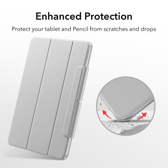 Bild 6, ESR iPad Pro 11 (2020/2021) 2in1 Magnetiskt Fodral Grå