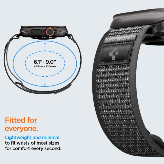 Bild 6, Spigen Apple Watch 42/44/45/46/49 mm Armband Athlex Air