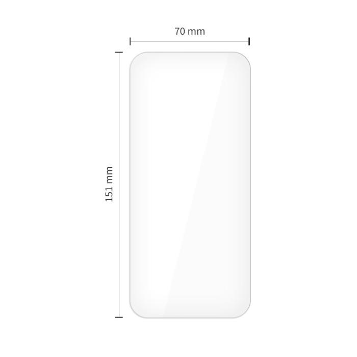 Bild 3, Tech-Protect iPhone Air 2-PACK Skärmskydd Härdat Glas Transparent