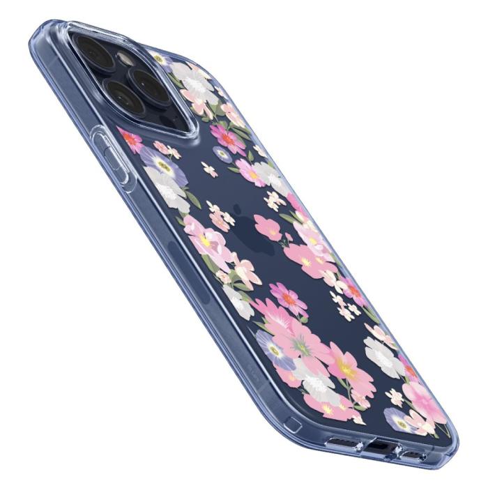 Bild 6, Spigen iPhone 15 Pro Skal Liquid Crystal Blossom