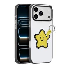 DUX DUCIS iPhone 17 Pro Max Skal PU-L&auml;der Stj&auml;rna Vit