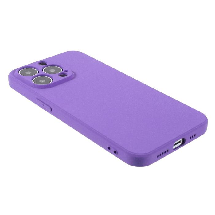 Bild 4, iPhone 13 Pro Max Skal Matt TPU Lila