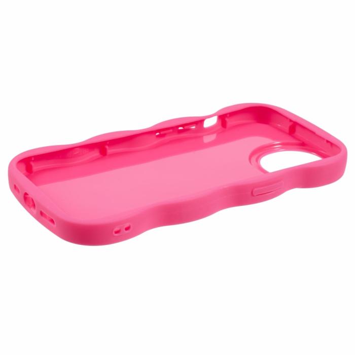 Bild 4, iPhone 13 Mobilskal Wavy Rosa