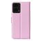 Motorola Moto G04 4G/G24 4G Fodral Litchi Läder Ljus Rosa