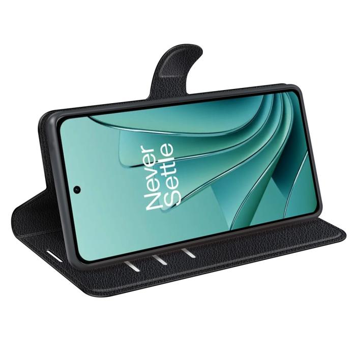 Bild 3, OnePlus Nord 3 5G Fodral Litchi Textur Svart