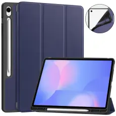 Samsung Galaxy Tab S10 FE Plus Fodral Tri-Fold Pennh&aring;llare