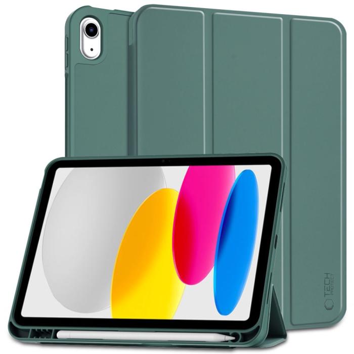 Bild 1, Tech-Protect iPad 11 2025 / 10.9 2022 Fodral SC Pennhållare
