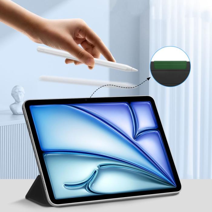 Bild 4, Tech-Protect iPad Air 2025-2020 Fodral SC Magnetiskt Svart