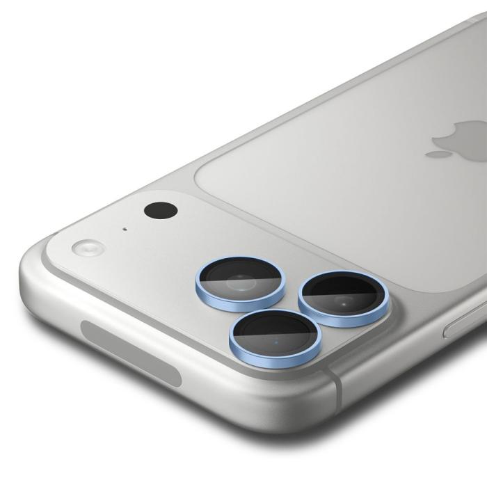 Bild 4, Spigen iPhone 18 Pro/18 Pro Max 2-PACK Linsskydd Optik Pro GLAS.tR 'Ez Fit'