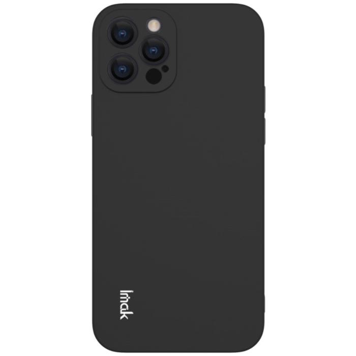 Bild 1, iPhone 12 Pro - IMAK Skin Touch Skal - Svart