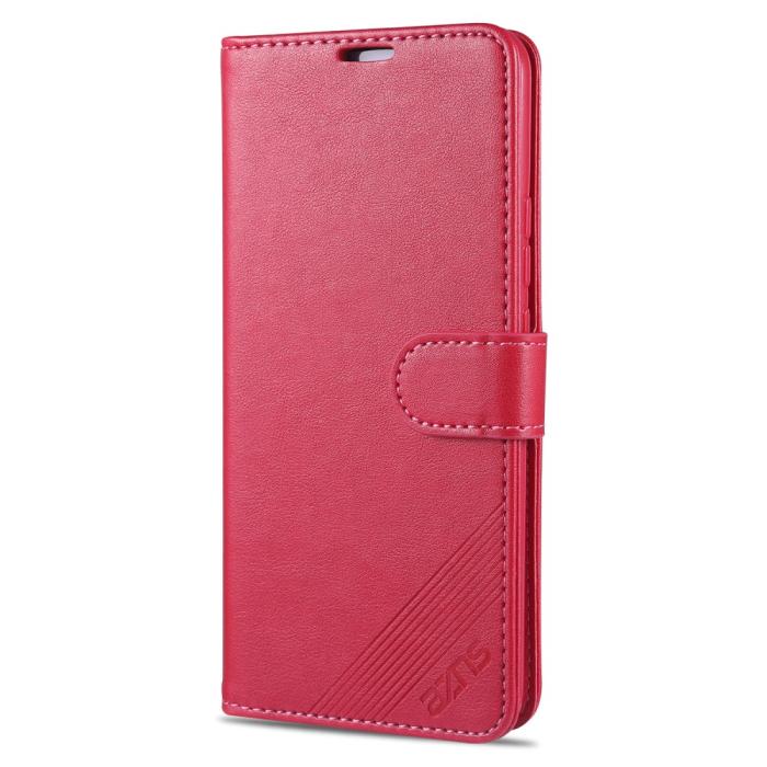 Bild 2, Xiaomi Mi 11 - AZNS Läder Fodral - Rosa