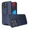 iPhone 13 - Hybrid Shockproof CamShield Skal - Blå