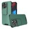 iPhone 13 - Hybrid Shockproof CamShield Skal - Grön