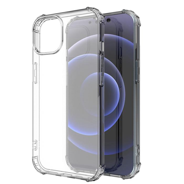 Bild 1, iPhone 13 - Shockproof Crystal TPU Skal