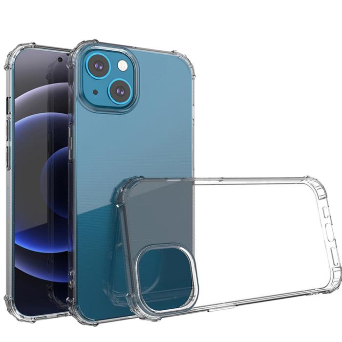 Bild 4, iPhone 13 - Shockproof Crystal TPU Skal