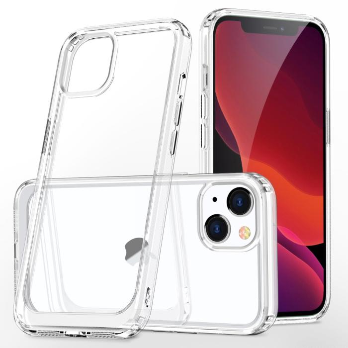 Bild 1, iPhone 13 - Transparent Hybrid Skal