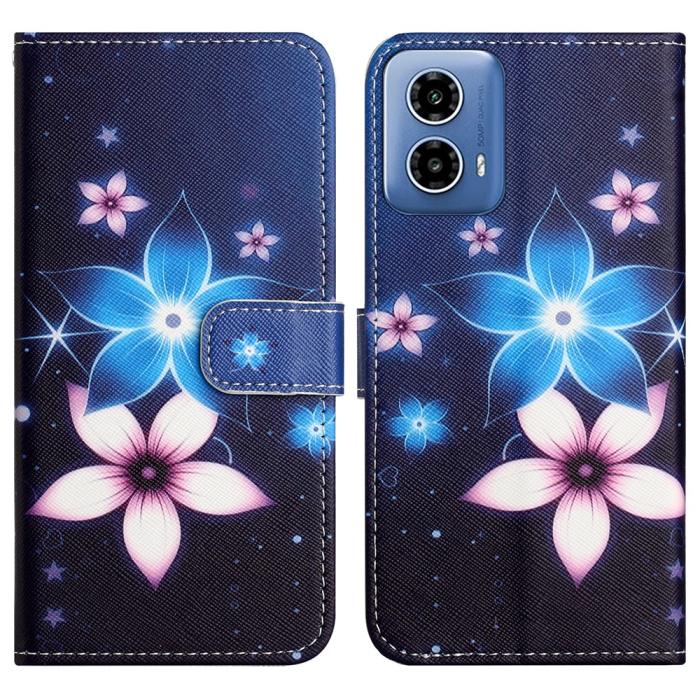 Bild 1, Motorola Moto G35 5G Fodral Med Tryck Blommor