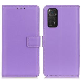 Xiaomi Redmi Note 11 4G Fodral Läder Lila