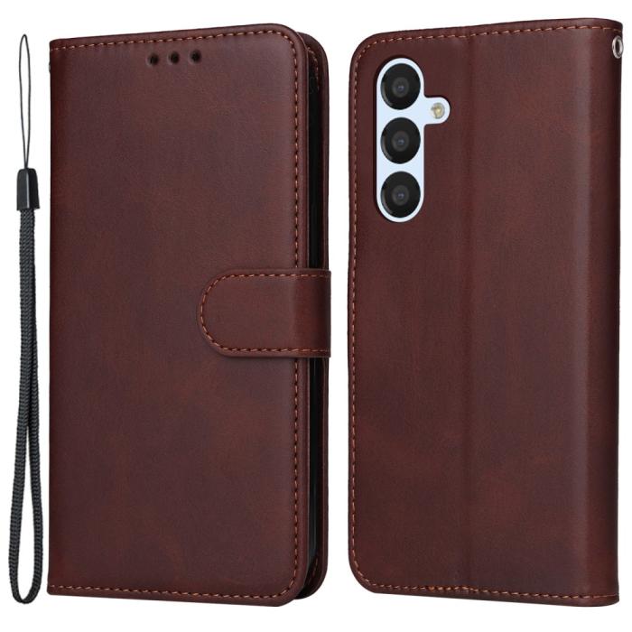 Bild 1, Samsung Galaxy A54 5G Fodral Läder Brun