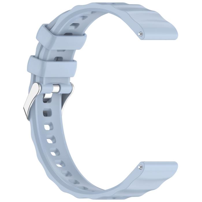 Bild 3, Huawei Watch GT 6 41 mm / 5 Pro 42 mm Armband Silikon Blå