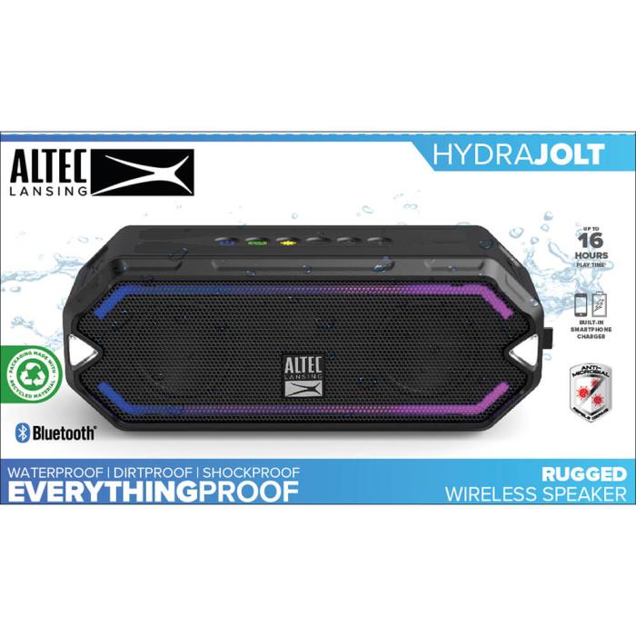 Bild 6, ALTEC LANSING Högtalare IMW1200 HydraJolt RGB Vattentät Svart