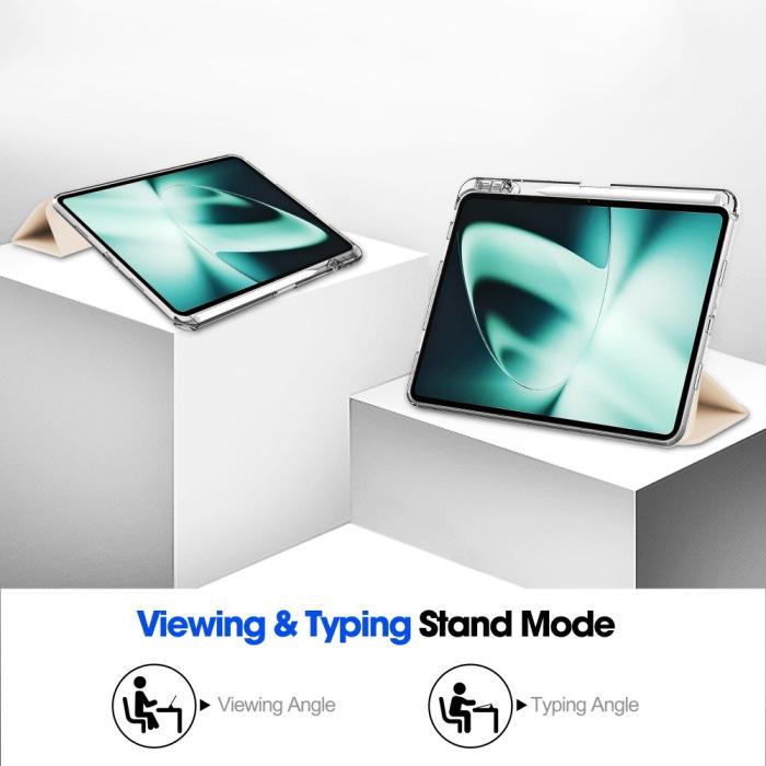 Bild 3, OnePlus Pad Fodral Hybrid Med Pennhållare Aprikos