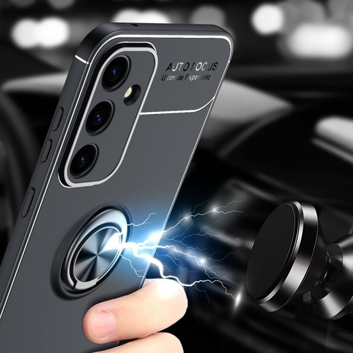 Bild 3, Samsung Galaxy S23 FE Skal Ring Svart/Blå