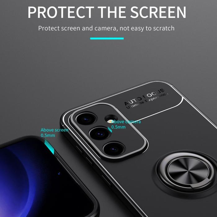 Bild 5, Samsung Galaxy S23 FE Skal Ring Svart/Blå
