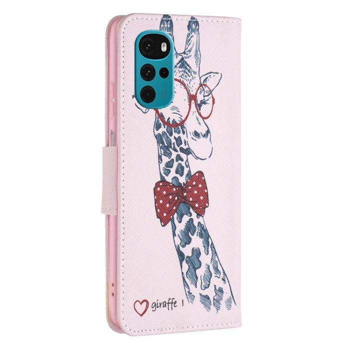 Bild 3, Motorola Moto G22 Fodral Tryck Giraff