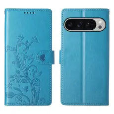 Google Pixel 11 Pro XL Fodral Med M&ouml;nster Fj&auml;rilar / Blommor