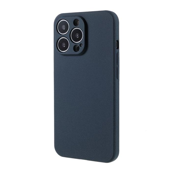 Bild 3, iPhone 13 Pro Max Skal Matt TPU Mörk Blå