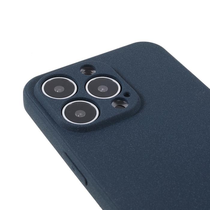Bild 6, iPhone 13 Pro Max Skal Matt TPU Mörk Blå