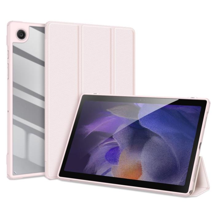 Bild 3, DUX DUCIS Samsung Galaxy Tab A8 10.5 (2021) Ljus Rosa Fodral TOBY Tri-Fold
