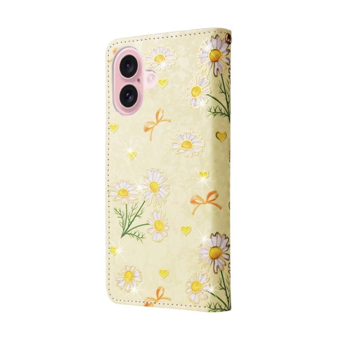 Bild 6, iPhone 17 Fodral RFID Läder Yellow Daisy