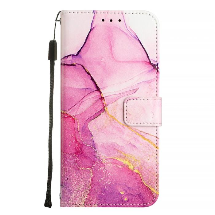 Bild 3, Google Pixel 10/10 Pro / 9/9 Pro Fodral Marmor Rosa / Lila