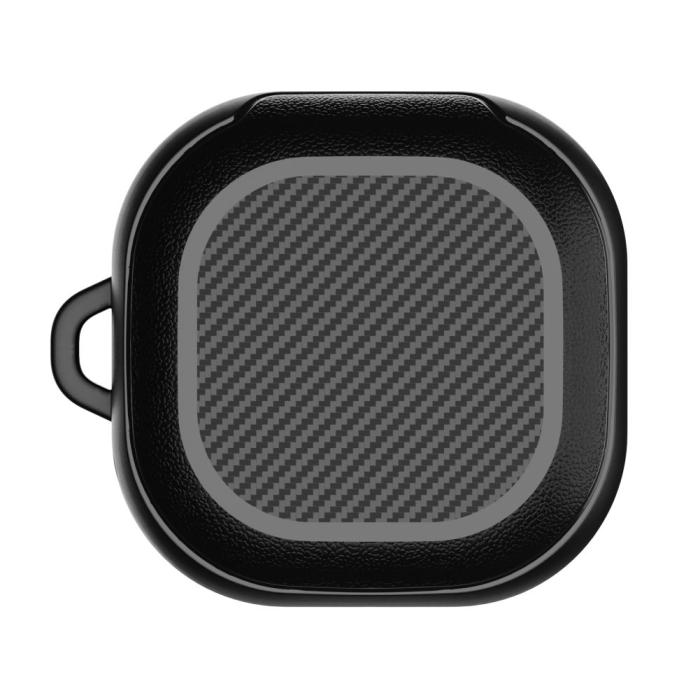 Bild 2, Tech-Protect Galaxy Buds FE/2 PRO/2/LIVE/PRO Fodral Rough Carbon Svart