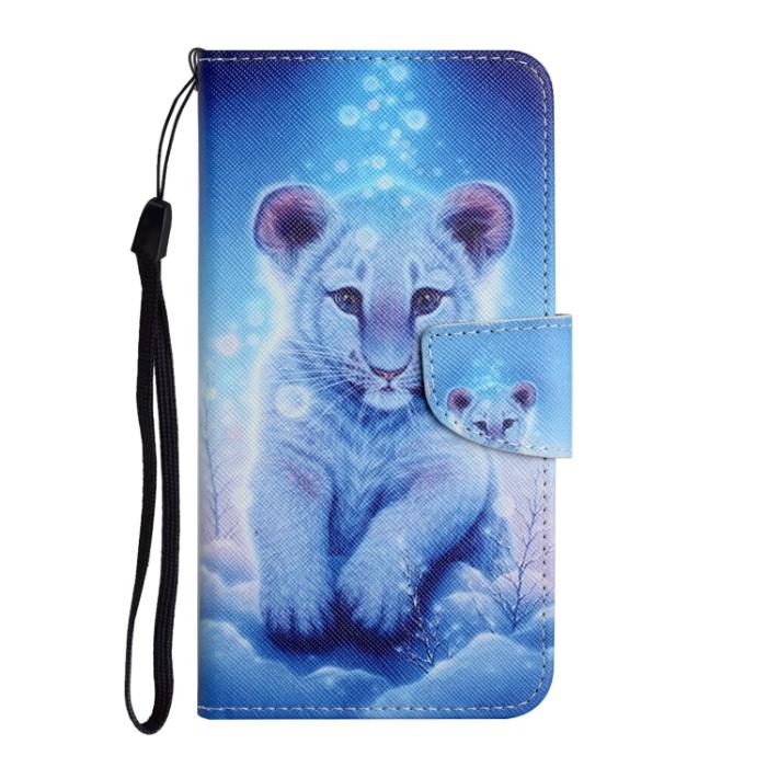 Bild 2, iPhone 14 Fodral Med Tryck Baby Leopard