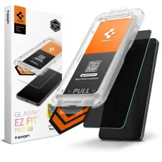 Spigen Galaxy S26 Sk&auml;rmskydd GLAS.tR "Ez Fit Pro AC" Privacy