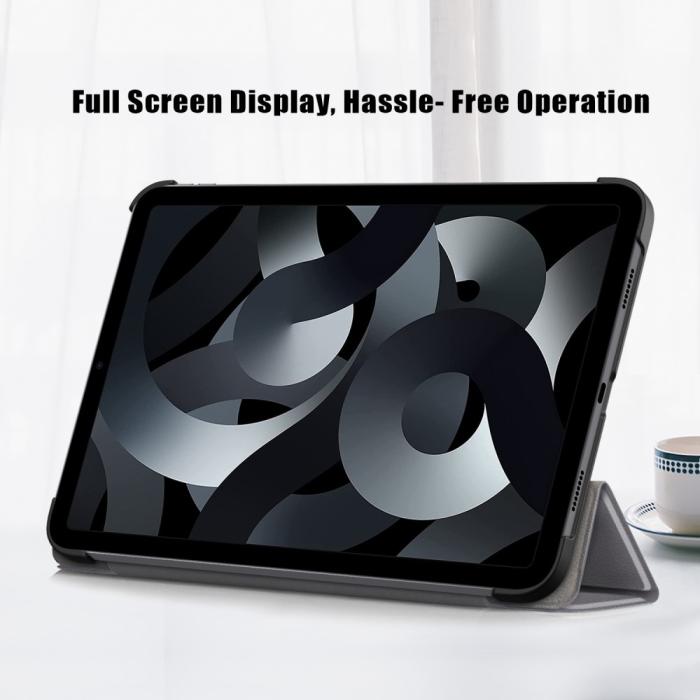 Bild 2, iPad 11 2025 / 10.9 2022 Fodral Tri-Fold Grå