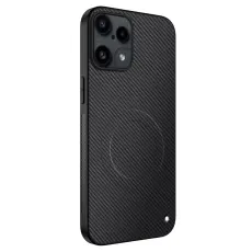 WANLONFENG Nothing Phone 3a Lite Skal MagSafe Kolfiber Textur