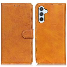 Samsung Galaxy S24 Fodral Solid Läder Brun