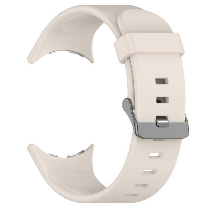 Bild 3, Google Pixel Watch 3 45 mm Armband Silikon Beige