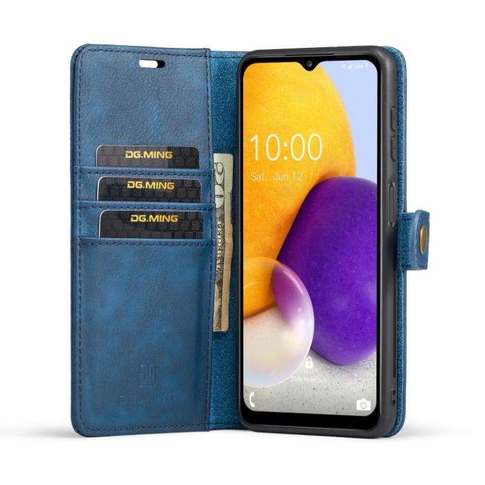 Bild 4, DG.MING Samsung Galaxy A13 4G 2in1 Magnet Fodral / Skal Blå