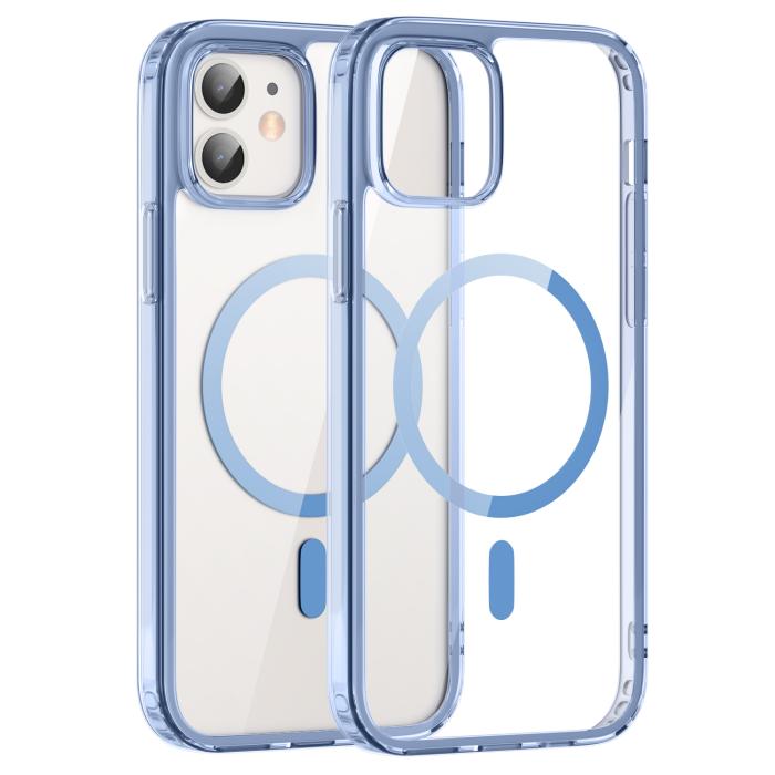 Bild 2, ColorPop iPhone 12/12 Pro Skal CH MagSafe Transparent/Ljus Blå
