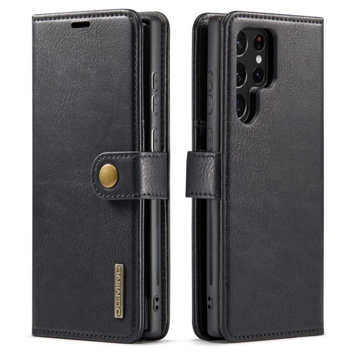 Bild 1, DG.MING Galaxy S23 Ultra 2in1 Magnet Fodral / Skal Svart