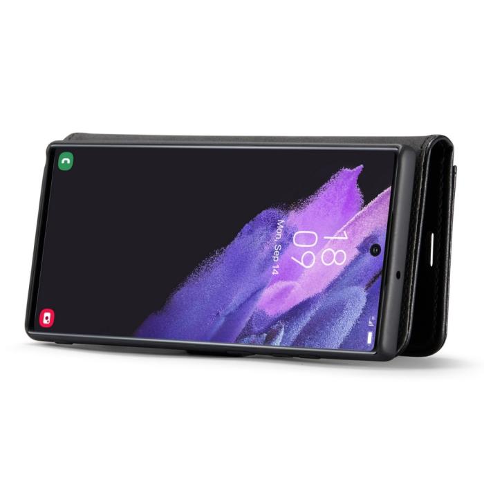 Bild 3, DG.MING Galaxy S23 Ultra 2in1 Magnet Fodral / Skal Svart