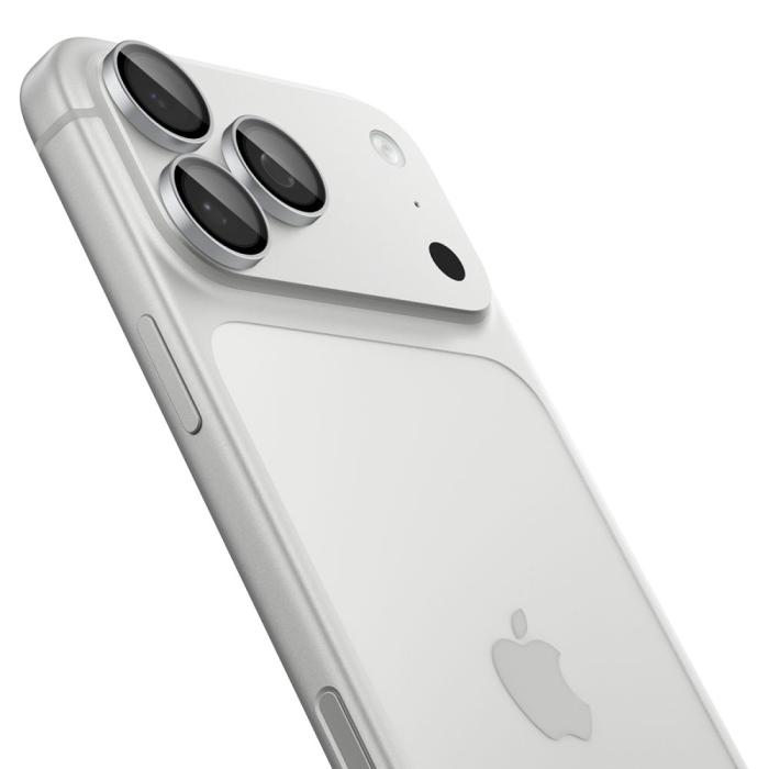 Bild 3, Spigen iPhone 18 Pro/18 Pro Max 2-PACK Linsskydd Optik Pro GLAS.tR 'Ez Fit'