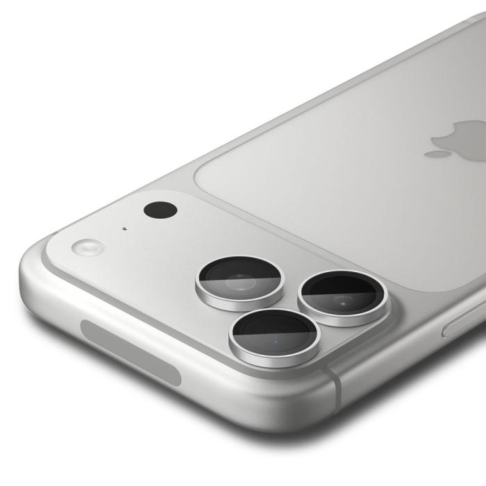 Bild 4, Spigen iPhone 18 Pro/18 Pro Max 2-PACK Linsskydd Optik Pro GLAS.tR 'Ez Fit'